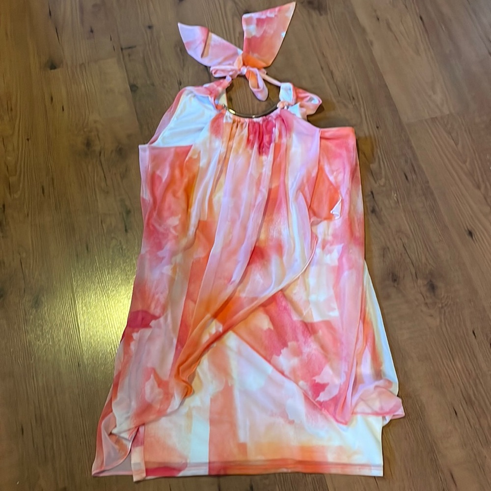 Le Chateau strapless sundress.